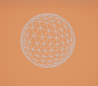 The original mesh before subdivision